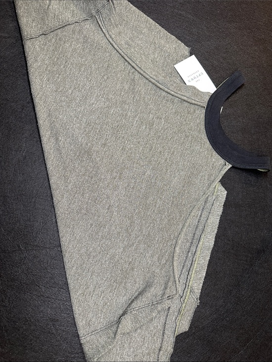 We The Free Tops - We the Free Gray tank sleeveless top handkerchief napkin style Large L